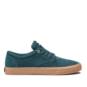 Dámské Skate Boty Supra CHINO Zelene | CZ-86208